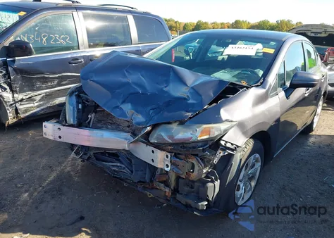 2015 Honda Civic Lx из США, поврежденный, VIN 19XFB2F56FE283362